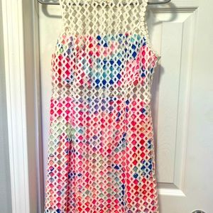 Lilly Pulitzer overlay dress Dee shift